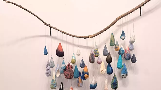 Image: A passion for the environment led Elyse Hochstadt to creating detailed felt sculptures