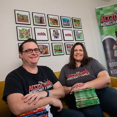 Image: A Spokane family lands big with their book series set in the popular video game Minecraft