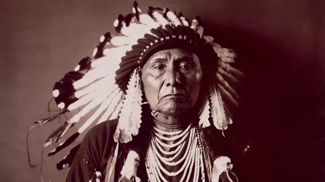 Image: A year before his death, Chief Joseph visited Seattle to deliver a final plea for his people