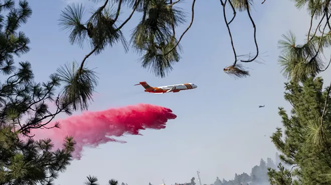 Image: After last month's fires threatened their homes, some Latah Valley residents are calling for another pause on development