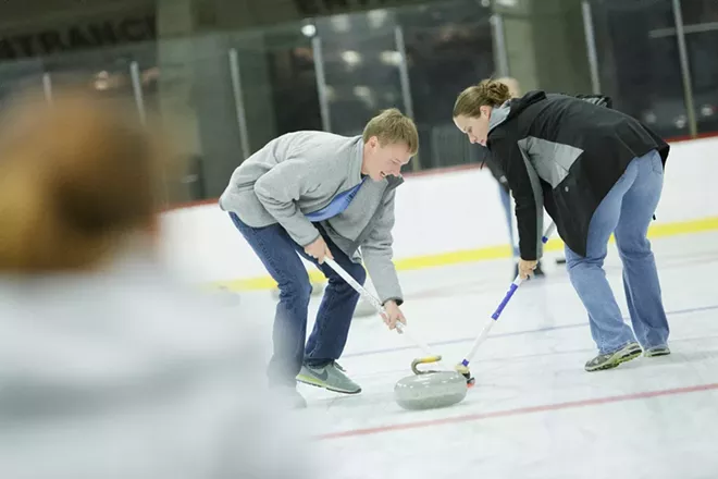 PHOTOS: Curling Clinic