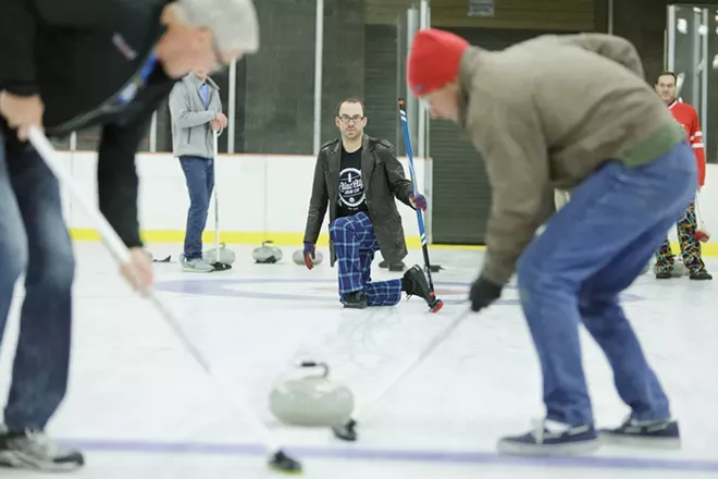 PHOTOS: Curling Clinic