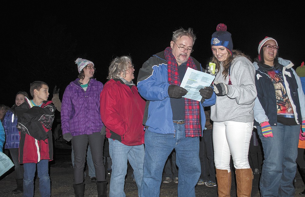 A-wassailing in Airway Heights