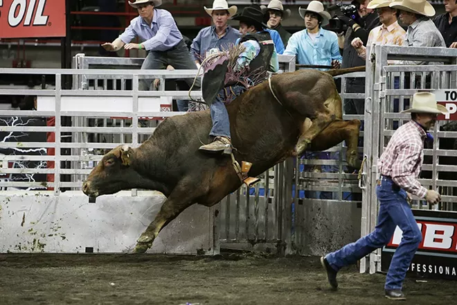 PHOTOS: Bull Riding at the Spokane Arena