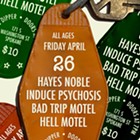 Hayes Noble, Induce Psychosis, Bad Trip Motel, Hell Motel