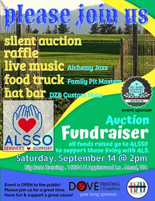 Image: ALSSO Auction Fundraiser