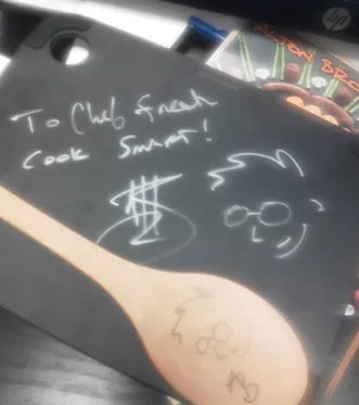 Alton Brown ate his way around Spokane this weekend