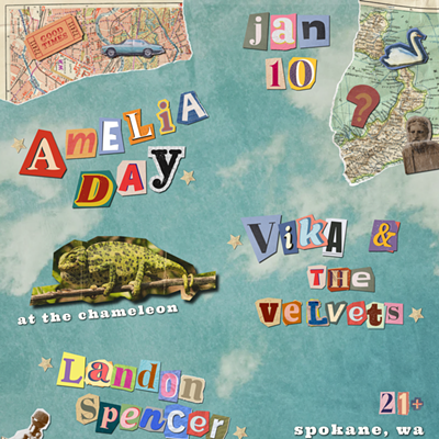 Image: Amelia Day, Vika & the Velvets, Landon Spencer