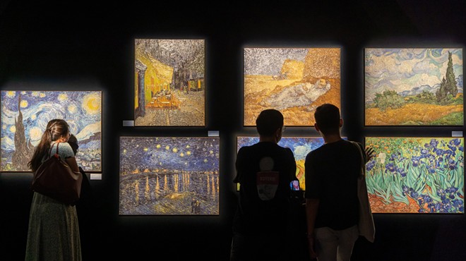 Image: An immersive exhibition diving deep into the life and work of Vincent van Gogh stops in the Lilac City