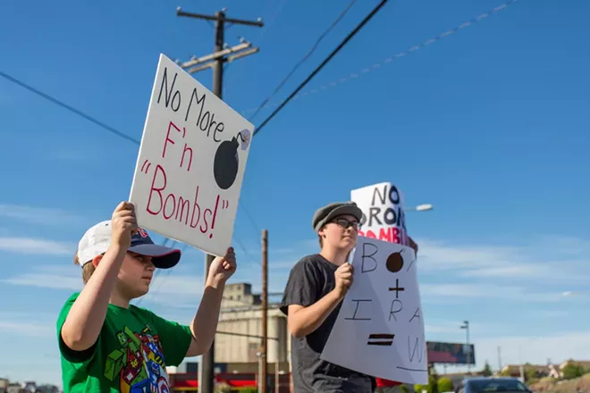 PHOTOS: Iraq Anti-War Protest