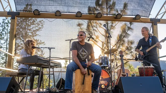 Image: Andre McGann hosts next-level house concerts at his hillside venue in Nine Mile Falls