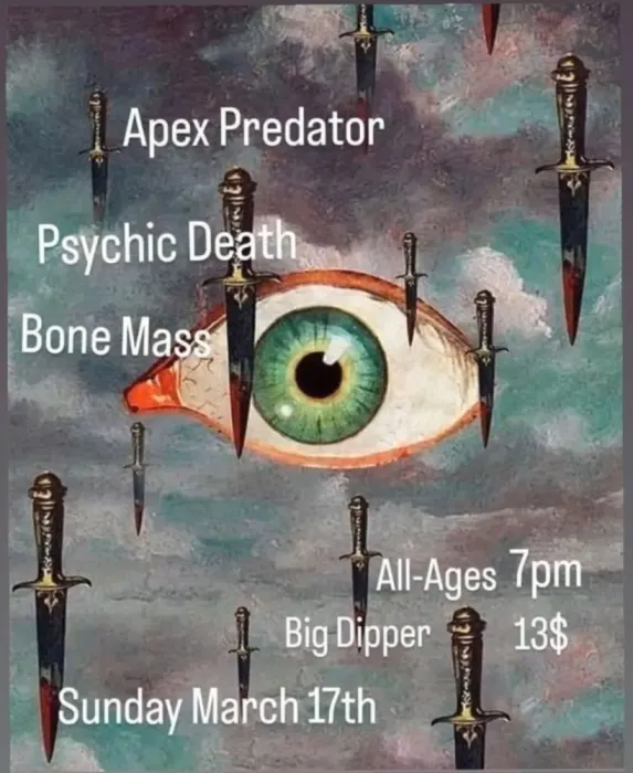 Apex Predator, Psychic Death, Bonemass