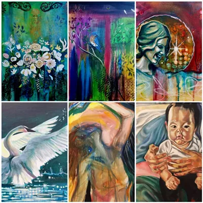 Image: Art from Dawn Hatchett, Talena Carter, and Deborah Sinclair