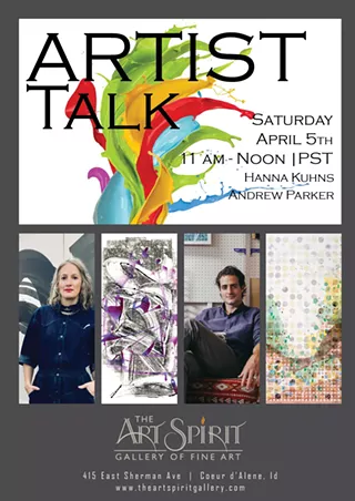 Image: Artist Talk: Hanna Kuhns & Andrew Parker