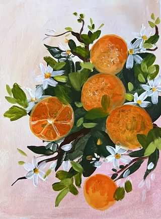 Image: Artvana Paint and Sip Class