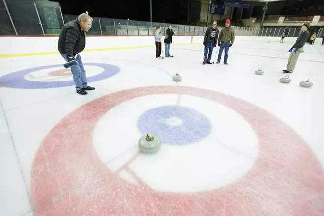 PHOTOS: Curling Clinic