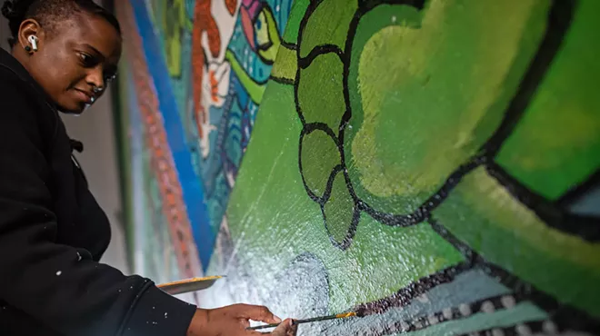 Image: As street art and tags get painted over in Spokane, other people choose to embrace it