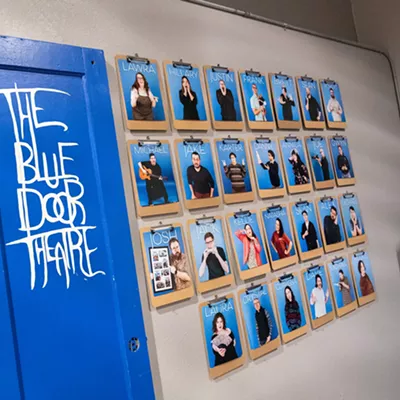 Image: At the Blue Door Theatre, improv isn't just for getting laughs — it's also offering a framework for life skills