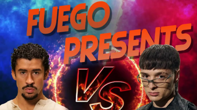 Image: Bad Bunny vs. Peso Pluma