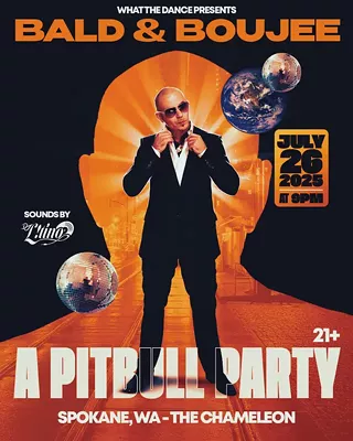 Image: Bald and Boujee: The Pitbull Party