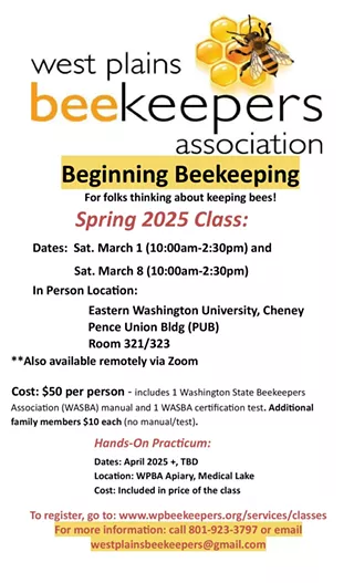 Image: Beginning Beekeeping Class
