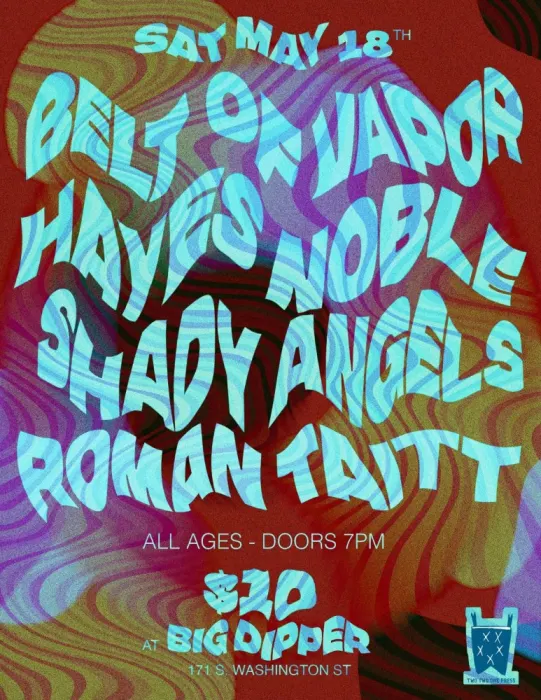 Image: Belt of Vapor, Hayes Noble, Shady Angels, Roman Taitt