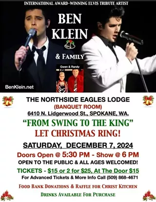 Image: Ben Klein as Elvis & Family