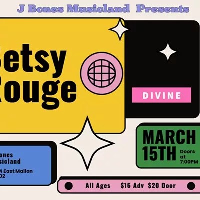 Image: Betsy Rouge and Divine at J Bones Musicland
