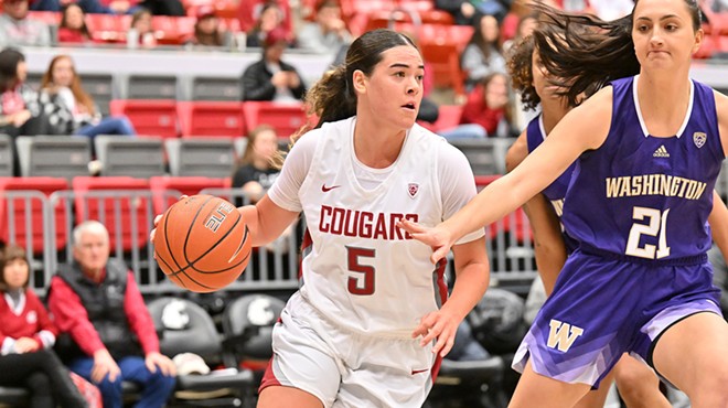 Between Washington State's Charlisse Leger-Walker and Gonzaga's Truong twins, &#10;the Inland Northwest is a hotspot of women's hoops guard play