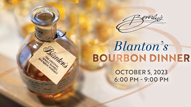 Beverly's Blanton's Bourbon Dinner