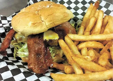 Bacon Burger available during The Great Dine Out