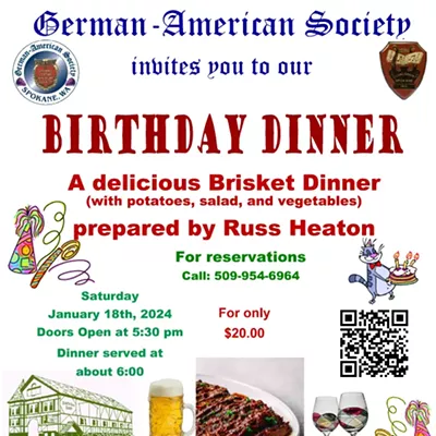 Image: German-American Society Birthday Dinner