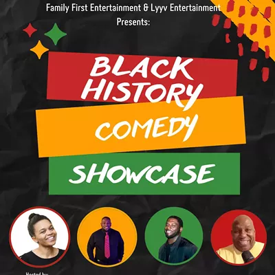 Image: Family First Entertainment & Lyyv Entertainment Presents Black History Showcase ft. Anthony Singleton, Charles Hall Jr, and Darryl Burns. Hosted by Lyv Babinski.
