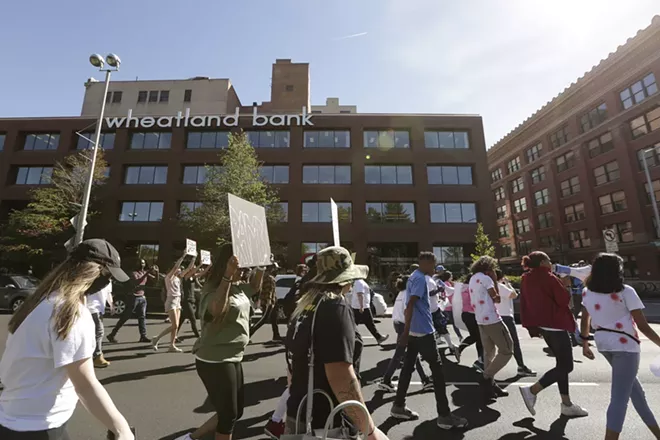 Image: Black Lives Matter Protest Spokane August 30