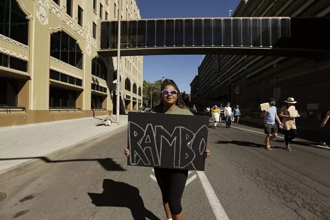 Image: Black Lives Matter Protest Spokane August 30