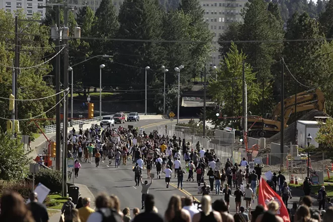 Image: Black Lives Matter Protest Spokane August 30