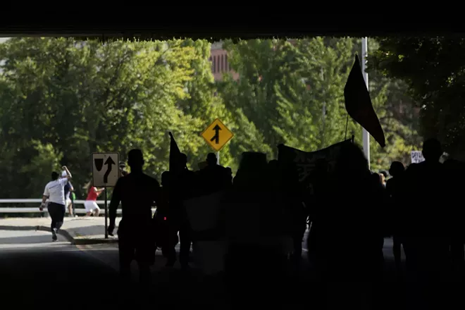 Image: Black Lives Matter Protest Spokane August 30