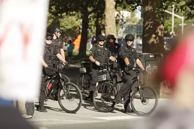 Image: Black Lives Matter Protest Spokane August 30
