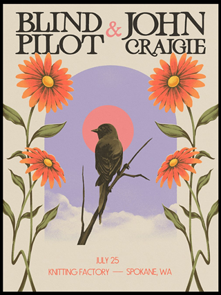 Image: Blind Pilot, John Craigie