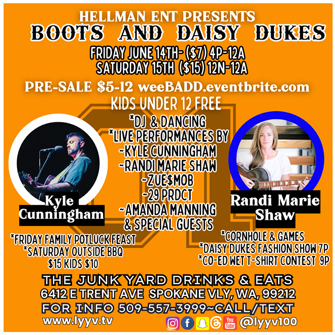 BOOTS & DAISY DUKES AT THE JUNKYARD