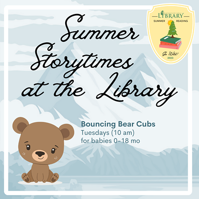 Bouncing Bear Cubs Story Time (0-18 mo)