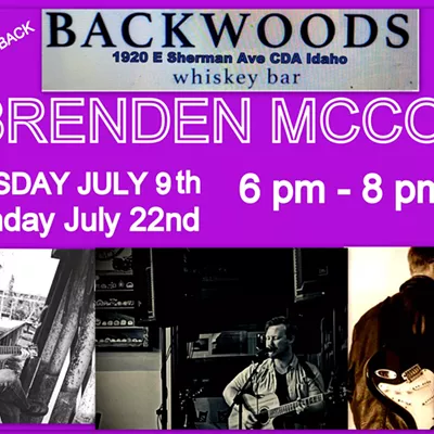 Image: Brenden McCoy back at the Back woods 2 nights in July