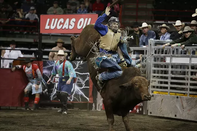 PHOTOS: Bull Riding at the Spokane Arena