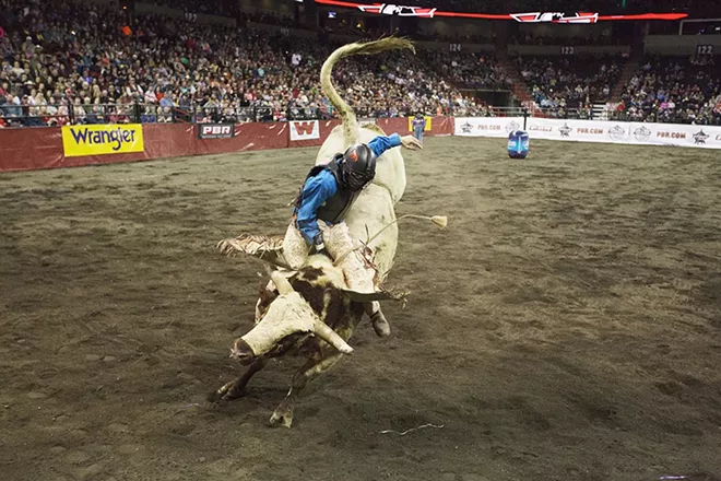 PHOTOS: Bull Riding at the Spokane Arena