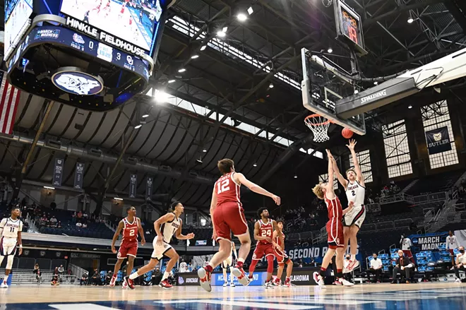 Image: Bulldogs defeat Oklahoma in the second round of the NCAA Men's Basketball Tournament