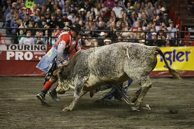 PHOTOS: Bull Riding at the Spokane Arena