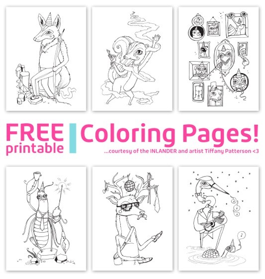 Calling all artists for our Best Of coloring contest