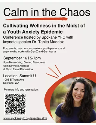 Image: Calm in the Chaos: A Conference on Youth Anxiety & Wellness