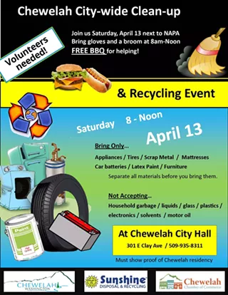 Image: Chewelah City-wide Clean Up