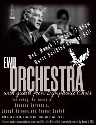 Image: Chichester Psalms: EWU Orchestra & Symphonic Choir